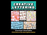 Download Creative Lettering Techniques Tips from Top Artists By Jenny Doh PDF