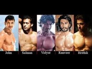 best body in Bollywood John Abraham, Salman Khan, Hrithik Roshan , srk,aamir khan,Who has