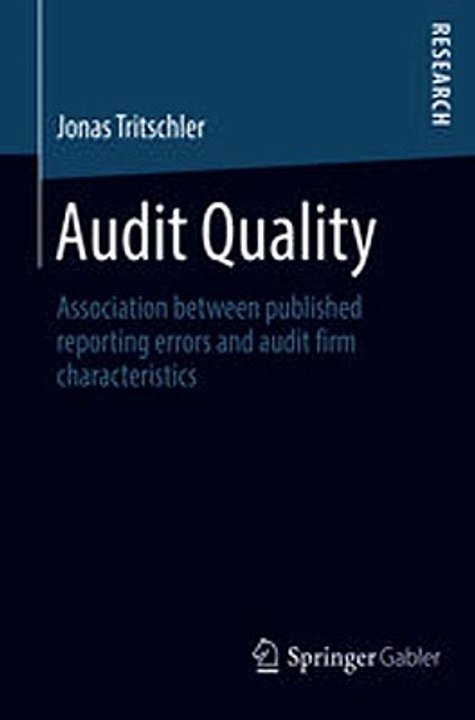 Download Audit Quality Ebook {EPUB} {PDF} FB2