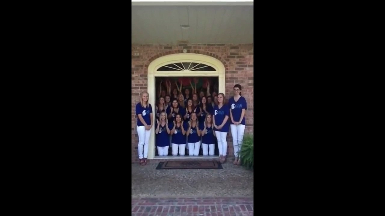 Day One Sorority Door Chants 2014 Texas A&M
