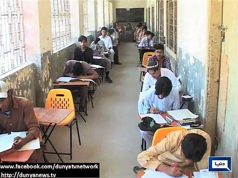 Dunya News - Sindh: Cheating in matric board exams continues