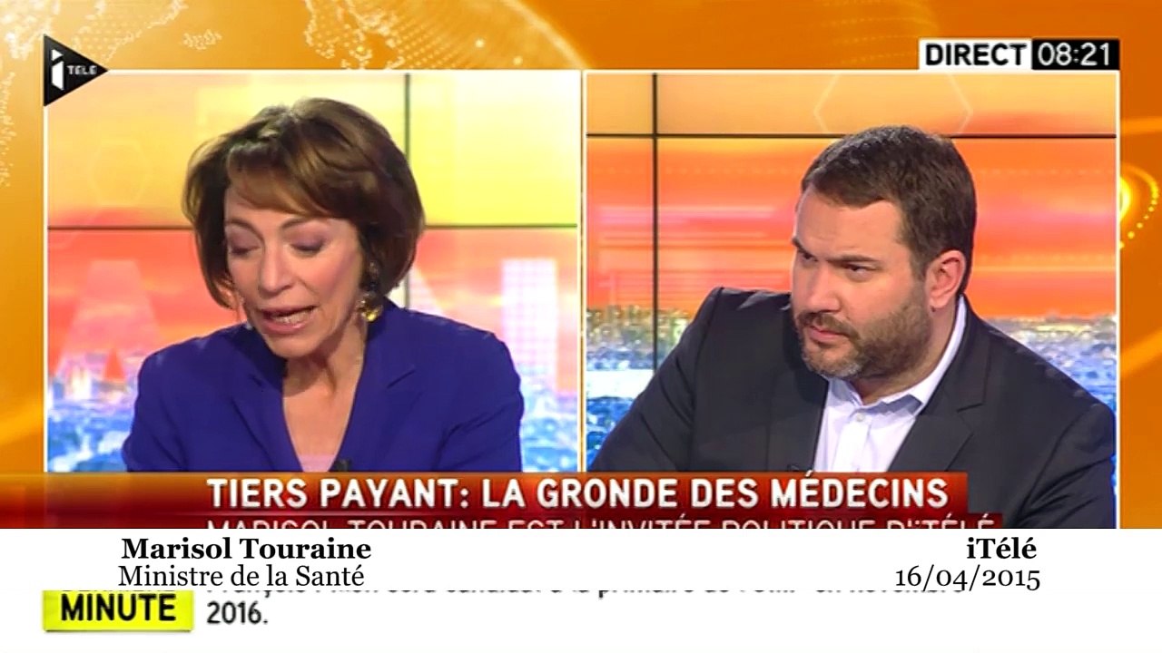 Marisol Touraine : «La mise en place du tiers payant se fera progressivement»