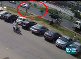 CCTV footage of attack on SHO Preedy Aijaz Khawaja