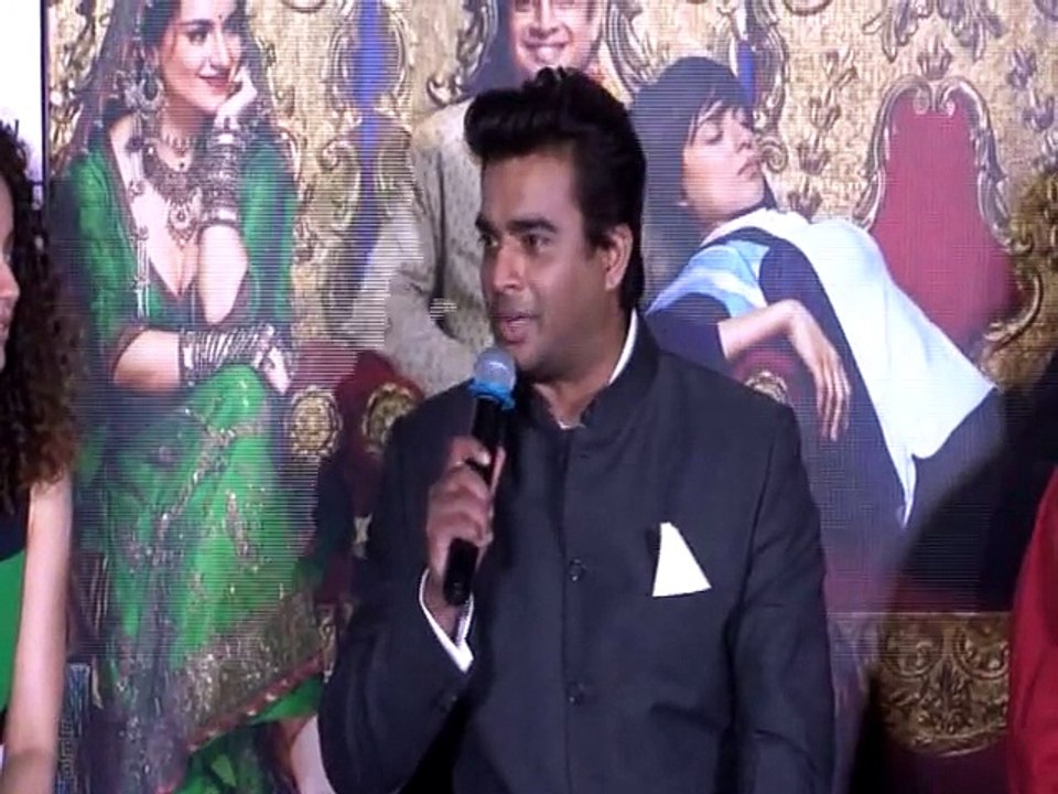Movie TANU WEDS MANU RETURNS Trailer Launch Kangana Ranaut R. Madhavan Krishika Lulla Anand L. Raj