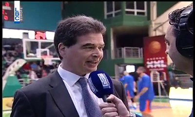 Pepsi Lebanese Basketball Championship 14 15 - Interview with Nadim Hakim
