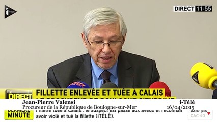 Meurtre d’une fillette à Calais : le suspect reconnaît son implication