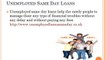 Unemployed Same Day Loans: On The Spot Cash For Emergencies Ahead Of Payday