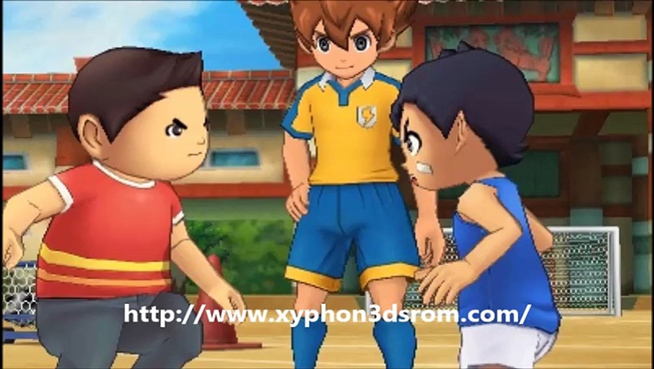 Updated Inazuma Eleven GO Chrono Stones Wildfire N3DS Download Rom