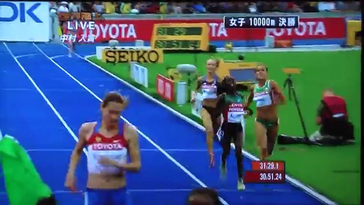 最下位でも感動するゴールもある・・・世界陸上女子10000ｍ
