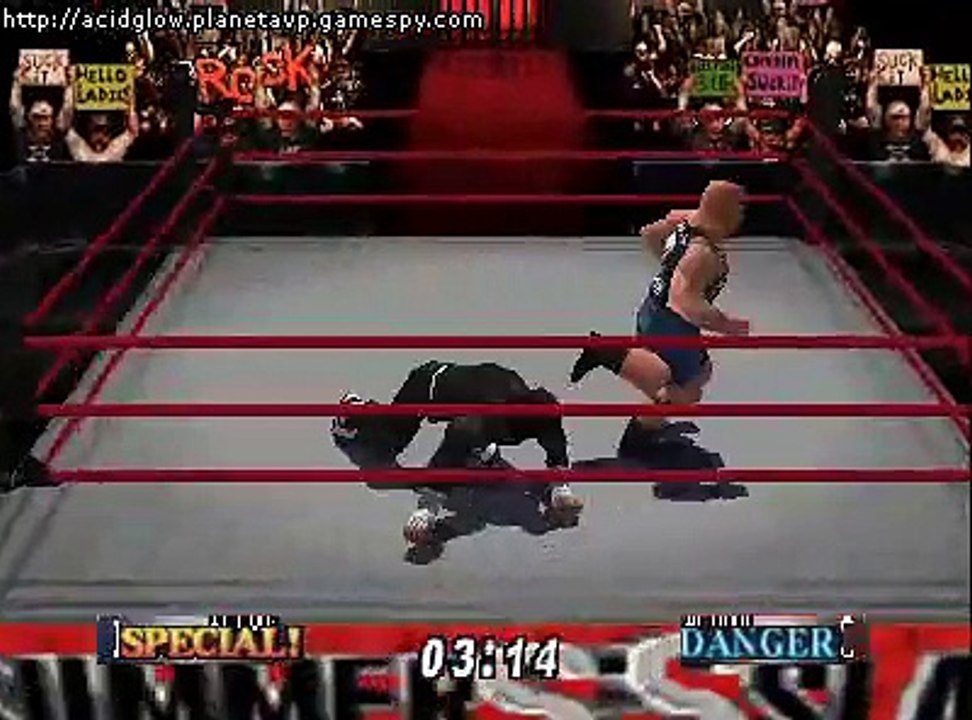 WWF Wrestlemania 2000 gameplay - Custom Character