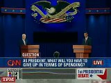 John McCain and Barack Obama at the First Presidential Debate