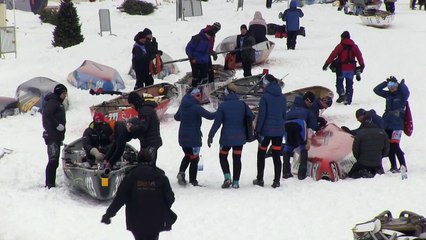 Montreal Ice Canoeing Challenge 2015 (210215)
