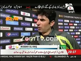 Funny Dubbing of Misbah ul Haq Interview Must Watch
