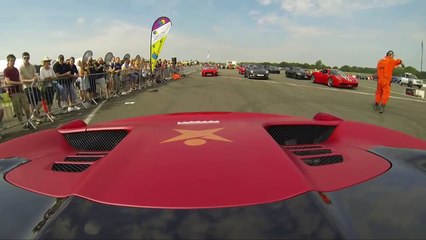 Ferrari 458 at The Supercar Event, rear view