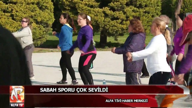 Sabah Sporu Çok Sevildi