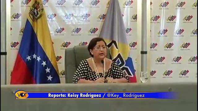 Tibisay Lucena anuncia que en dos semanas se conocerá fecha de parlamentarias