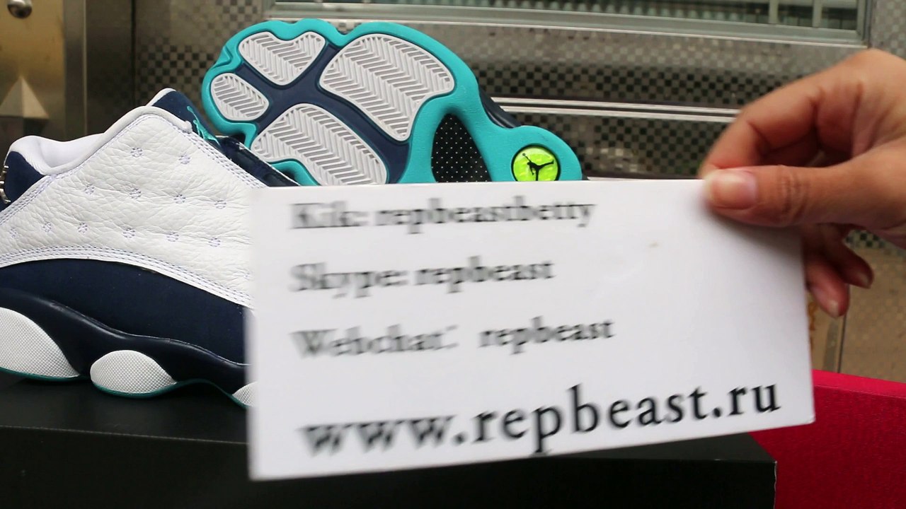 Air Jordan 13 Low Hornets from Repbeast.ru