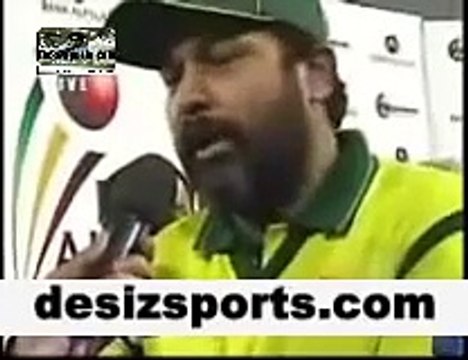 Even Rameez cudnt stop laughing on Inzamam_#8217;s words, very funny video _