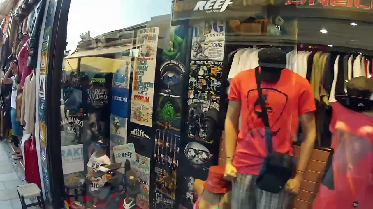 Bodrum Barlar Sokağı Bar's street of Bodrum Gopro Hero 2 Hd Kamera Traxxas Slash 4x4 Rc Model