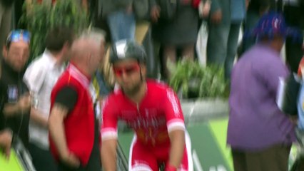 Arrivée de Nacer Bouhanni au Grand Prix de Denain