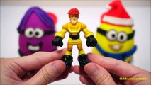 Minions Play-Doh Surprise Eggs Despicable Me Kinder surprise toys for Kids