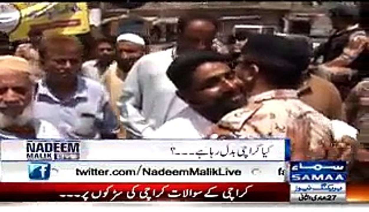Check Out How Lyari Peoples Showing Their Love For Rangers For Ending Gang Wars