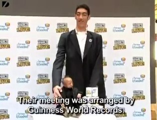 World's Tallest and Shortest Man ..