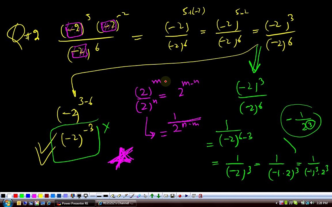 (G9 MTH ABR) Grade 9 Maths Unit 2, Exercise 2.7