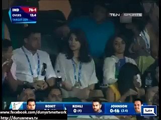 Hahahha must see - Anushka's reaction to Kohli's wicket
