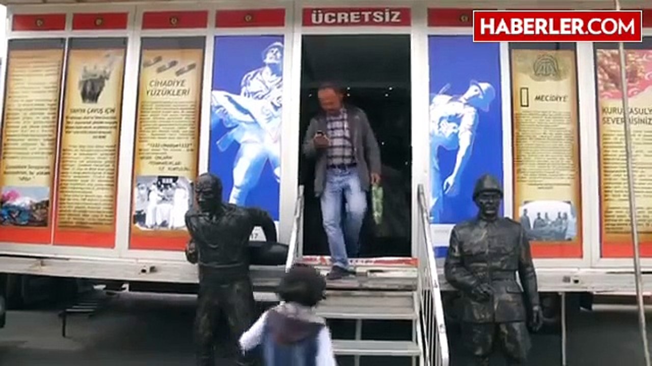 Çanakkale 100. Yıl Gezici Müzesi", Hatay'da