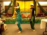 Girls dancing on mehndi of her friend
