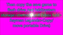 Rayman Legends 700 Tensies Xbox 360 Save (Save Game/Save File/Saved Game/Saved File )