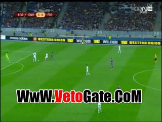 ترقيصه" محمد صلاح امام لاعبى دينامو كييف
