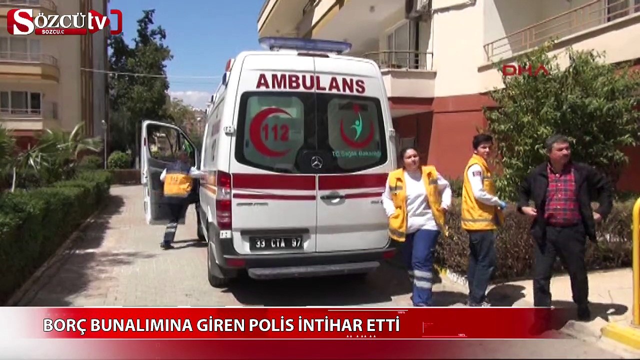 Borç bunalımına giren polis intihar etti
