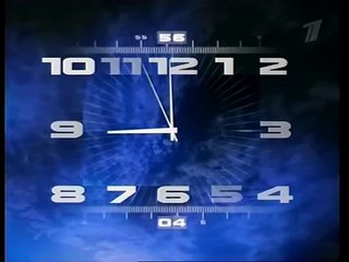 Заставка программы  Время, Первый канал 2009