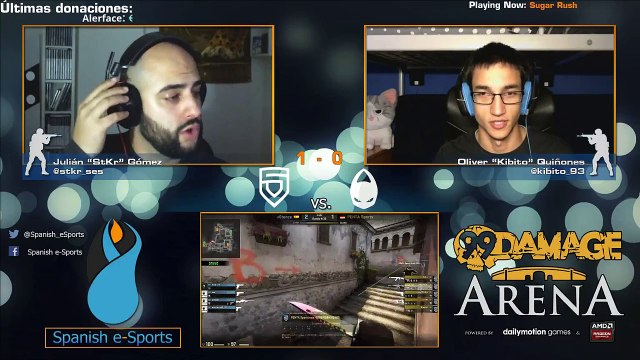 CSGO: Spanish e-Sports - 99Damage ARENA - PENTA - X6tence 1/3 (REPLAY)