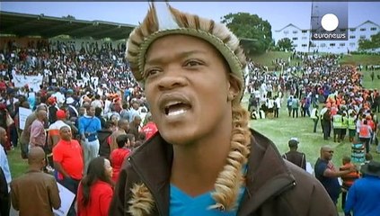 مظاهرة في ديربان بجنوب إفريقيا ضد "كره الأجانب"