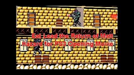 EAT LEAD THE RETURN OF MATT HAZARD FOR PS3 OPENING INTRO MOVIE