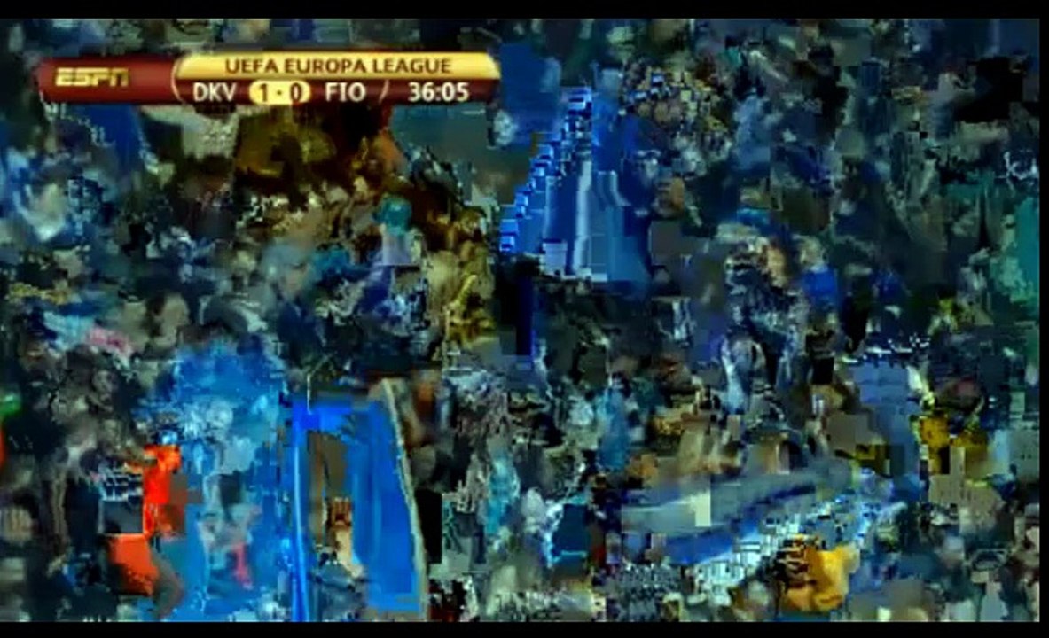 J. Lens 1:0 great Goal -  FC Dinamo Kiev vs ACF Fiorentina- 16/04/2015