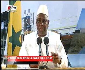 Entretien exclusif du président Macky Sall avec la Tfm part 1 - 16 Avril 2015