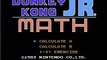 Donkey Kong Jr. Math - NES Gameplay