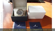 ISERNIA, VENAFRO   OROLOGIO NAUTICA CHRONOGRAPH WR 100M=330FT. NUOVO. EURO 190