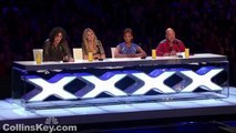Americas Got Talent TEEN MAGICIAN'S CRAZY 1st AUDITION | Collins Key First Audition