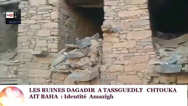 LES RUINES D'agadir a TASSGUEDELT chtouka ait baha