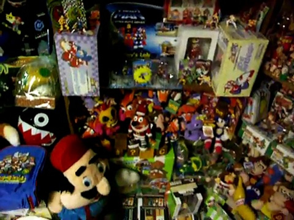 Video Game Memorabilia Museum toy and figure Collection - largest in the world! Mario, Zelda