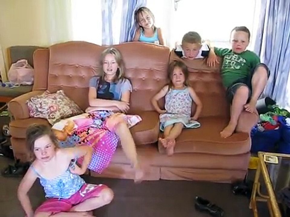 Kids on the couch