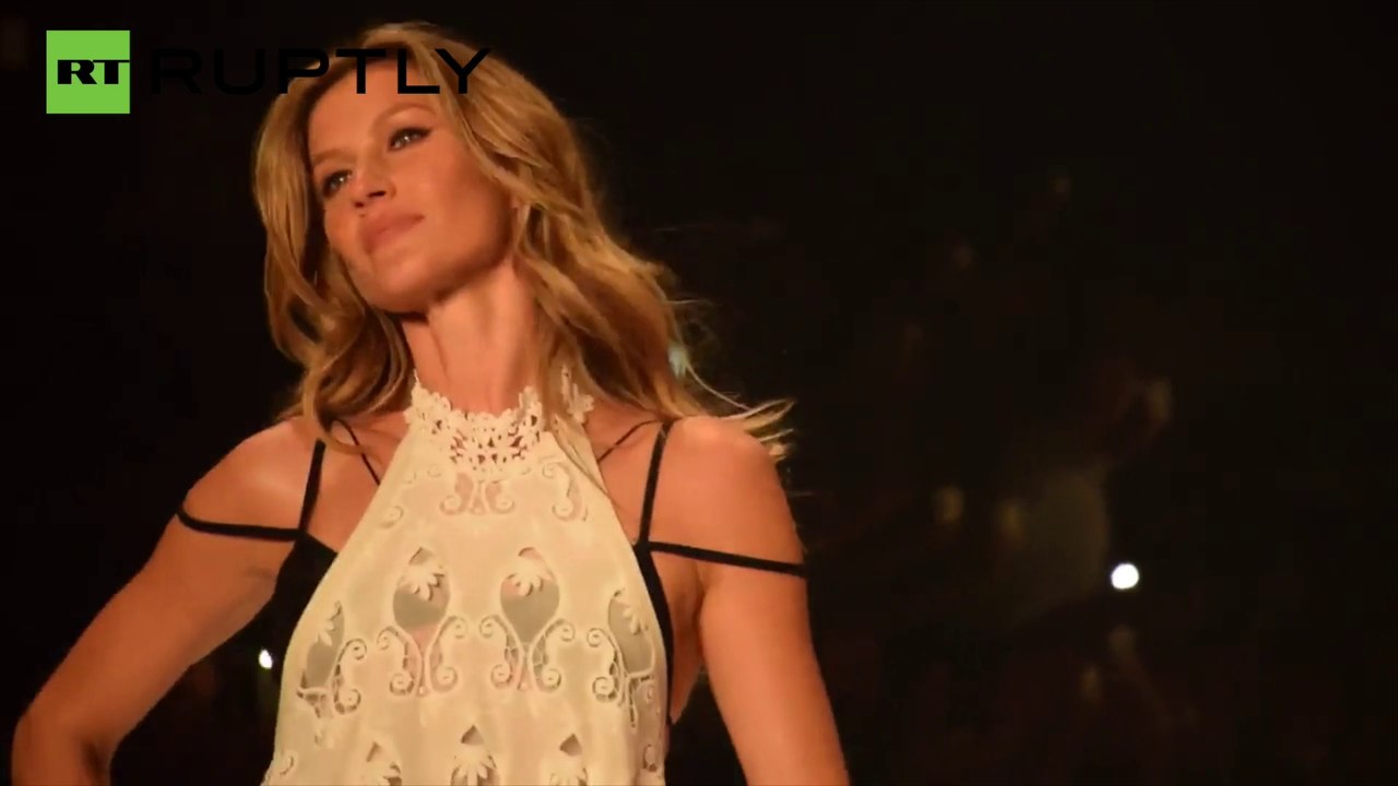 Gisele Bündchen se despide de las pasarelas en Brasil