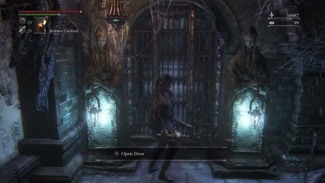 Bloodborne lower Chalice Dungeon part 2 boss fight