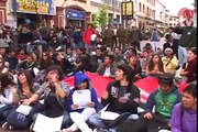 Marcha estudiantil es violentamente reprimida por Carabineros
