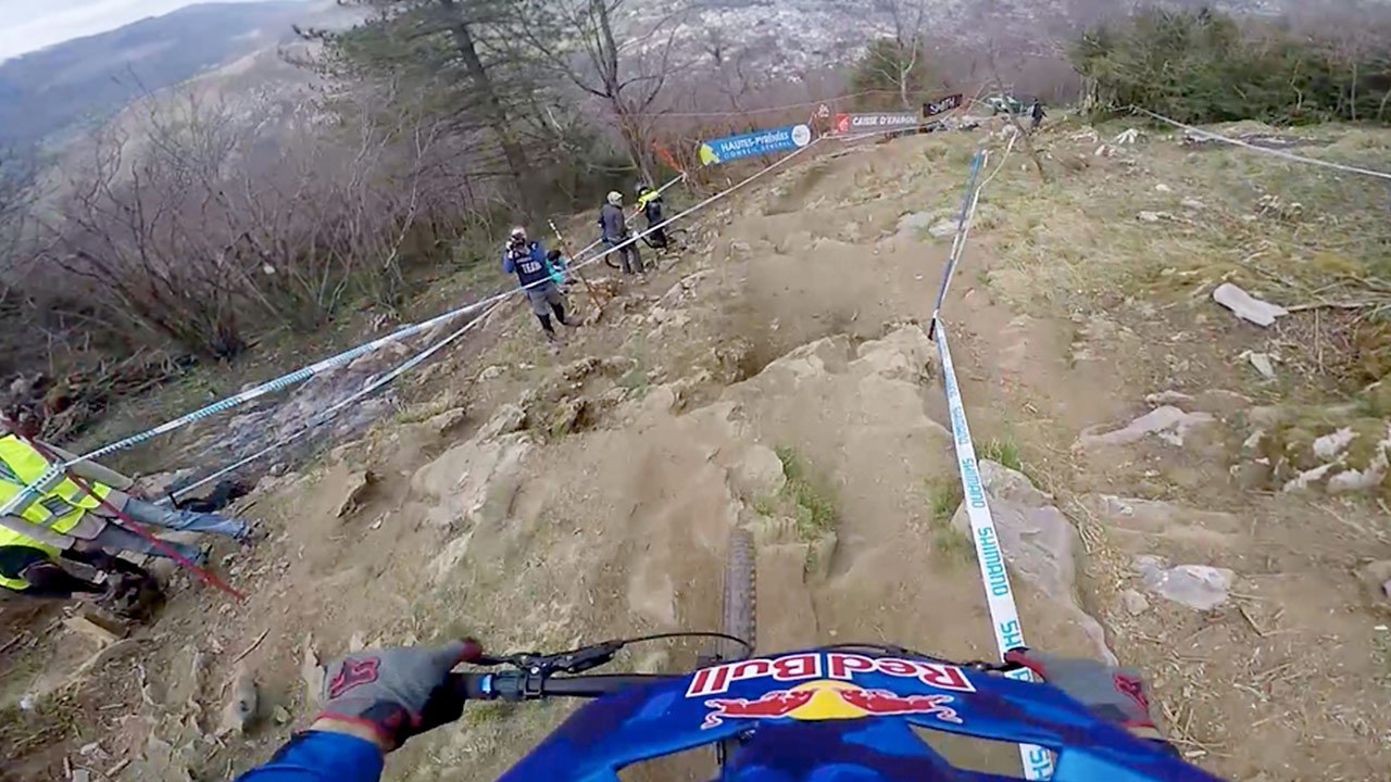 Marcelo Gutierrez's Crazy Fast Practice Run Down The New...